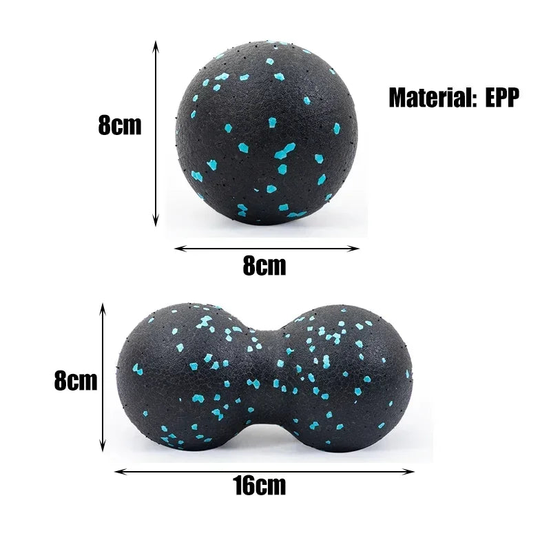RelaxMe Pro: EPP Doppel-Faszienball (8cm)